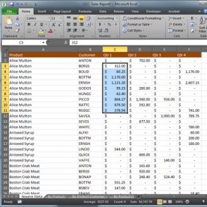 Quick Tip – Generate a Sum or Average in Excel 2010